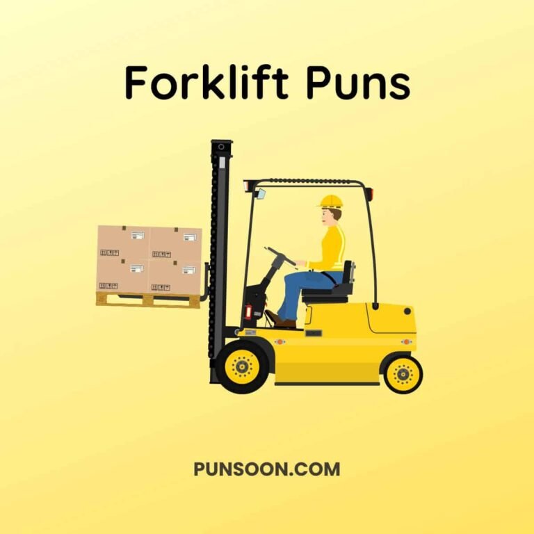 Forklift Puns