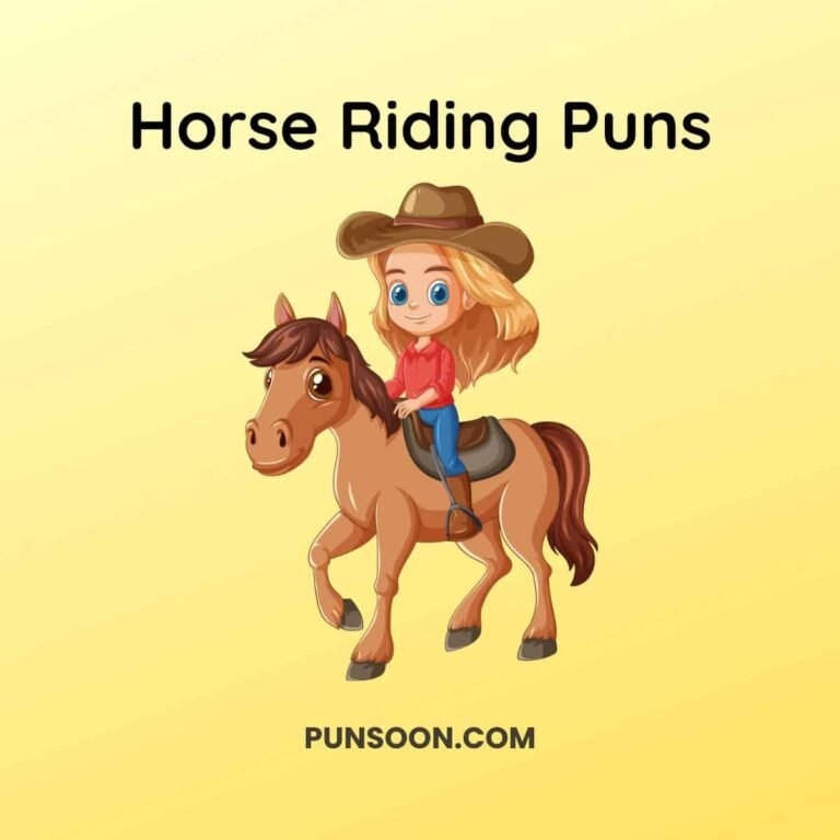 Horse Riding Puns