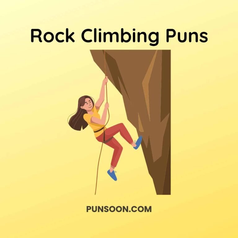 Rock Climbing Puns